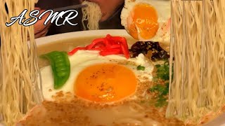 ASMR MUKBANG | 🍜 JAPANESE HAKATA RAMEN UMAKACCHAN 😋 2 PACKS CHALLENGE 💪 | EATING SOUNDS