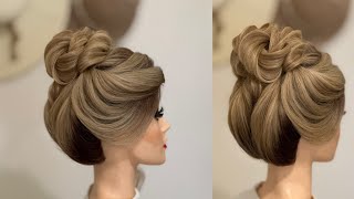 Hairstyle for wedding mahnaz safaryan |این مدل شینیون رو همه دوست دارن😊