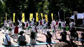 20110807 うらじゃ 野田屋町公園 ～祭り連『多々楽』～