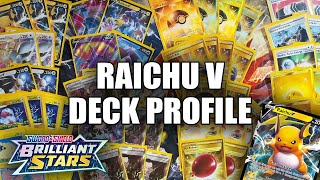 Raichu V Deck Profile With Arceus VSTAR - Brilliant Stars Decklist (Pokemon TCG)