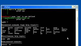 Python Development with IPython: Debugging Python using the IPython Shell