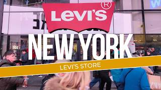 Inside LEVI'S STORE New York City