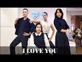 I LOVE YOU - line dance demo by Nu Permata class