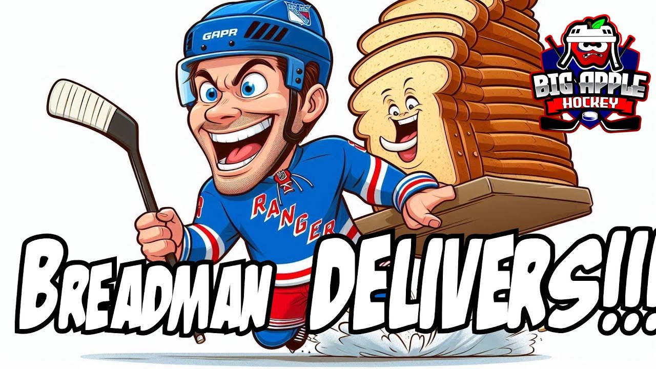 Breadman Delivers In Overtime Rangers Lead 3 0 Youtube