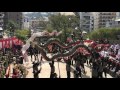 【長崎くんち２０１６】１０月7日諏訪神社　筑後町　龍踊り3体の龍