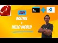 Ruby -  Install and Hello World