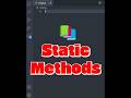 Static Methods in JS  #coding #javascript #classes