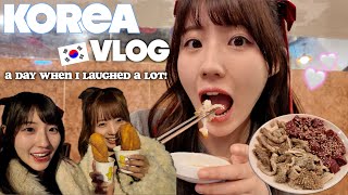 【韓国Vlog】広蔵市場 でMBTIや女子トーク開催！