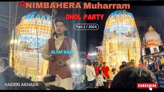 Nimbahera muharram dhol party // Altaf raja \u0026 dhol party - Surat gujrat