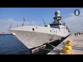 Qatar's Al Zubarah-class corvette Damsah at DIMDEX 2024