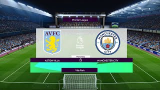Aston Villa vs Manchester City | Villa Park | 2022-23 Premier League | PES 2021