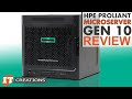 HPE ProLiant Microserver Gen10 REVIEW | IT Creations