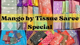 Mango by Tissue Saree Special✨| Shakuntalam Fabrics #sareelove #saree #banarasisaree #indianclothing