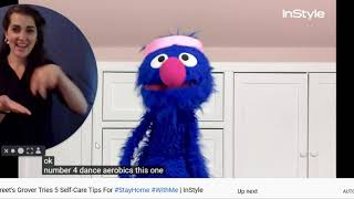 ASL | Sesame Street's Grover Tries 5 Self Care Tips