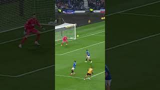 Andy Halliday scores against his former club as he gives Motherwell the lead against Rangers 😱🟠 #fyp