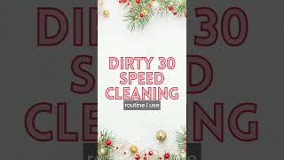 SPEED Clean for the Holidays