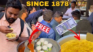 Free Plain Kaal Soup😱🤯 | ಕೇವಲ 100₹ ಗೆ ಮಟನ್ ಬಿರಿಯಾನಿ | 145 ವರ್ಷ ಹಳೆಯ ಹೋಟೆಲ್ | Since 1878💥