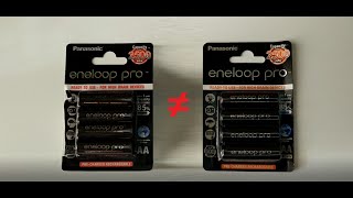 Eneloop PRO AA 2500. Оригинал и Подделка - Отличия.