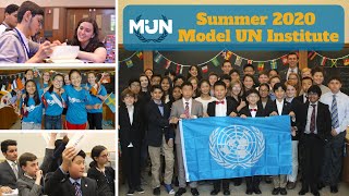 Model United Nations Institute 2020 Highlights | Academic Summer Programs for Teens