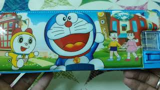 Doraemon Pencil Box with LED Light