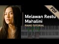 Mahalini - Melawan Restu (Piano Tutorial + Not Angka)