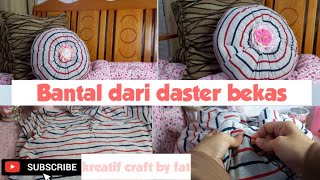 membuat bantal kursi dari daster bekas #thrifting