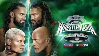 Wrestlemania  Full Match  Highlight | Night 2 Match @WWE