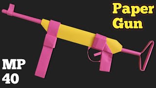 Paper Gun MP40 | How To Make a Paper Gun | Paper Crafts Easy