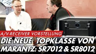 Die neue Topklasse von Marantz: A/V Receiver SR7012 & SR8012 - Interview | GROBI.TV