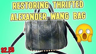 RESTORING THRIFTED ALEXANDER WANG BAG | HANDBAG REHAB S2.E6