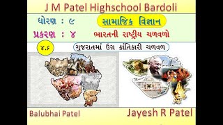 ધોરણ=09  સામાજિક વિજ્ઞાન, પ્રકરણ 04-ભારતની રાષ્ટ્રીય ચળવળો,  4.6-ગુજરાતમાં ઉગ્ર ક્રાંતિકારી ચળવળ,