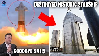 SpaceX says goodbye to a historic Starship and destroyed Naked Starship, NEW Reinforced Booster...