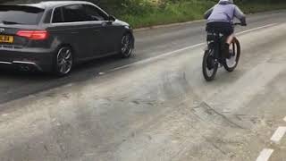 8000W ebike vs 380Hp car accelearation.