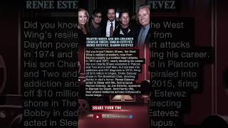MARTIN SHEEN AND HIS CHILDREN CHARLIE SHEEN, EMILIO ESTEVEZ, RENEE ESTEVEZ, RAMON ESTEVEZ