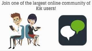 K usernames for kik messenger!