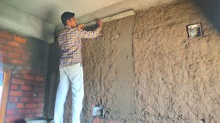 Red Brick Wall Plastering Work Using Cement and Sand_Red Brick Wall_{162}