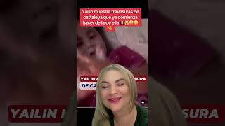 Yailin muestra travesuras de cattaleya que ya está en la etapa de tocar #shortsyoutube