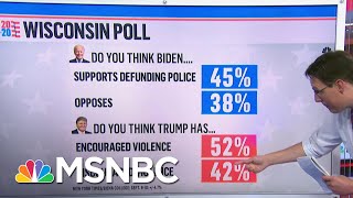 Wisconsin Poll: Majority Think Trump Has Encouraged Violence Amid Protests | Ayman Mohyeldin | MSNBC
