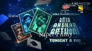 Amar Akbhar Anthoni World TV Premiere Tonight 8pm Sony Max HD