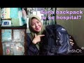 Cara Saya Pack Barang Untuk Bersalin di Hospital | Guna Backpack Saja Boleh Muat Semua Benda