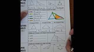 Geometry 4-1 Classifying Triangles. Part 1. All Things Algebra.
