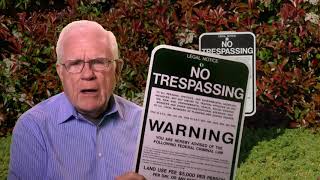 You Need This No Trespassing Sign