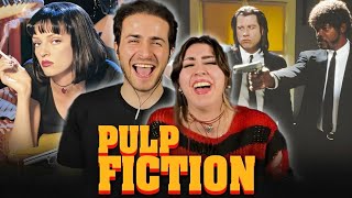 PULP FICTION (1994) MOVIE REACTION - FIRST TIME WATCHING - REVIEW