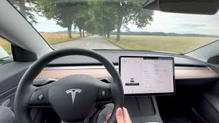 Tesla Model 3 Long Range 2021 0-147 km/h acceleration