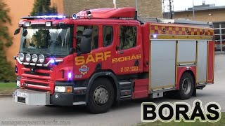 Räddningstjänsten Södra Älvsborg Borås 52-1020 utryckning [SE | 9.2015]