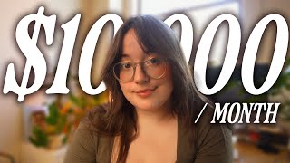 How I make money as an artist (with exact numbers) 🌱