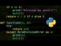 Python - How to Handle Division by Zero