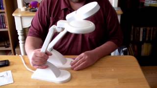 Desktop Magnifying Lamp - Harbor Freight