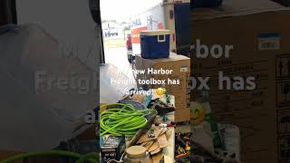 My New Harbor Freight Toolbox Has Arrived