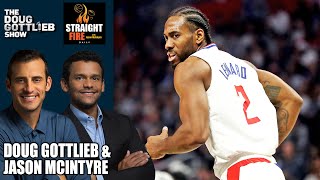 Doug Gottlieb Confronts Jason McIntyre For Saying Kawhi Leonard is not a 'Number